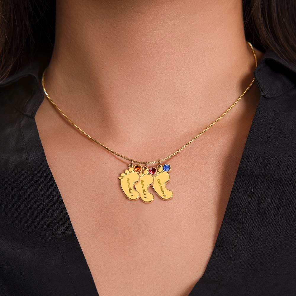 Personalized Mother’s Day Gift for Expecting Mom – Necklace from Tummy for New Mom – Gift for Women During Pregnancy