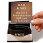 Dad Son Bracelet Dad Bracelet from Son Son Christmas Gift from Dad Fathers Day Bracelet The Love Between Dad and Son is Forever