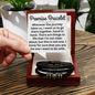 Promise Bracelet for Husband Husband Christmas Gifts from Wife Husband Valentine's Day Gifts for Him I Know For Sure That You Are the One I want to Be With Husband Love You Forever Bracelet