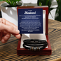 To My Husband Bracelet Always Remember, Meaningful Gifts for Husband for Anniversary, Christmas, Valentines Day, Birthday