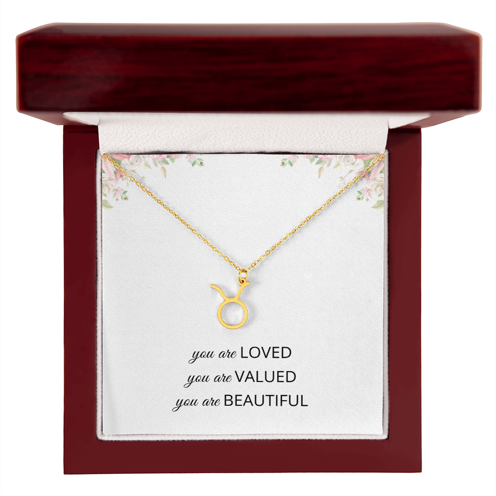 Necklace Gifts for Women Affirmation Birthday Gift for Daughter Granddaughter Christmas Gift Mantra Necklace Niece Gift Virgo Sagittarius Zodiac Gifts All Signs