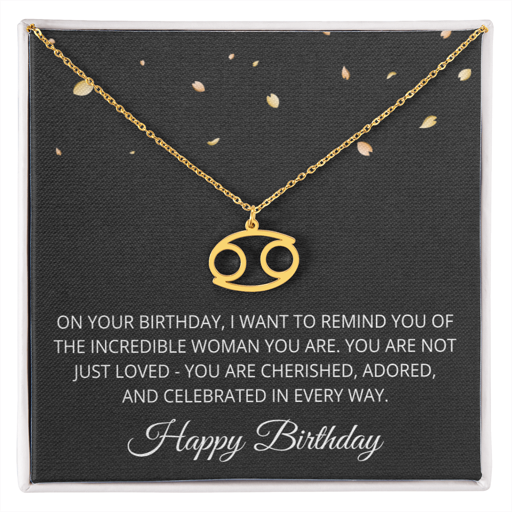 Aries Necklace for Her Taurus Gifts for Women Zodiac Necklace for Birthday Gifts for Daughter Women Birthday All Zodiac Signs