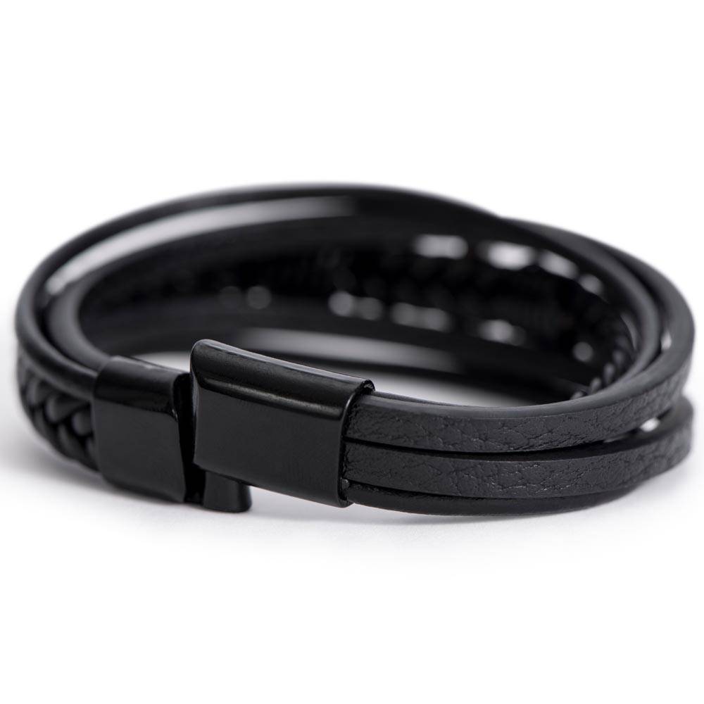 To My Father - Men's Cross Bracelet