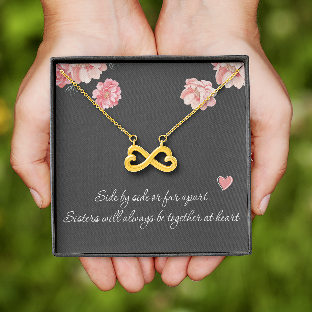Sister Necklace for Her Little Sister Christmas Gift Big Sister Birthday Gift Sister Gift for 2 Bridesmaid Gift Maid of Honor Jewelry