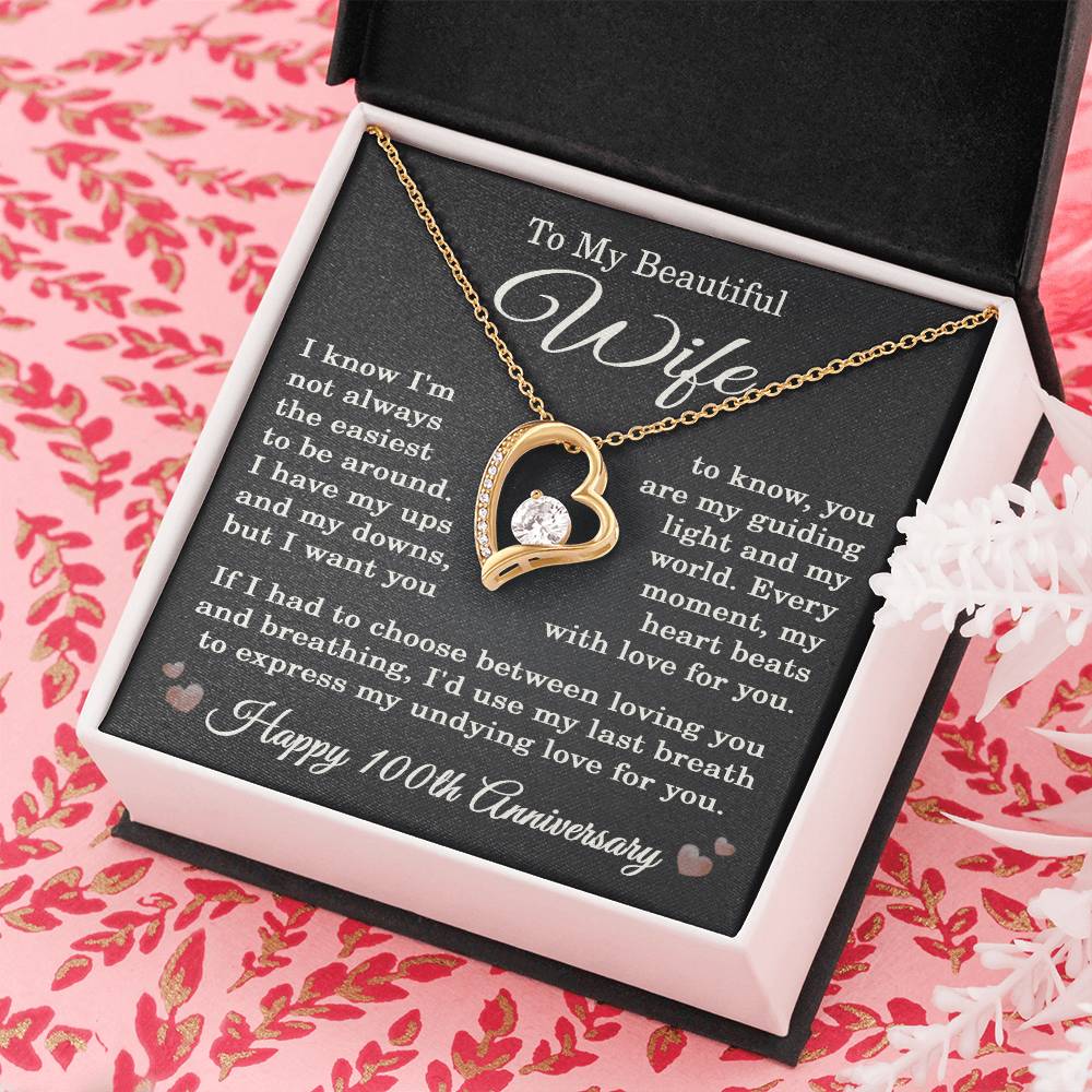To My Wife Three Part Necklace Mockup - Do not Sync with Website