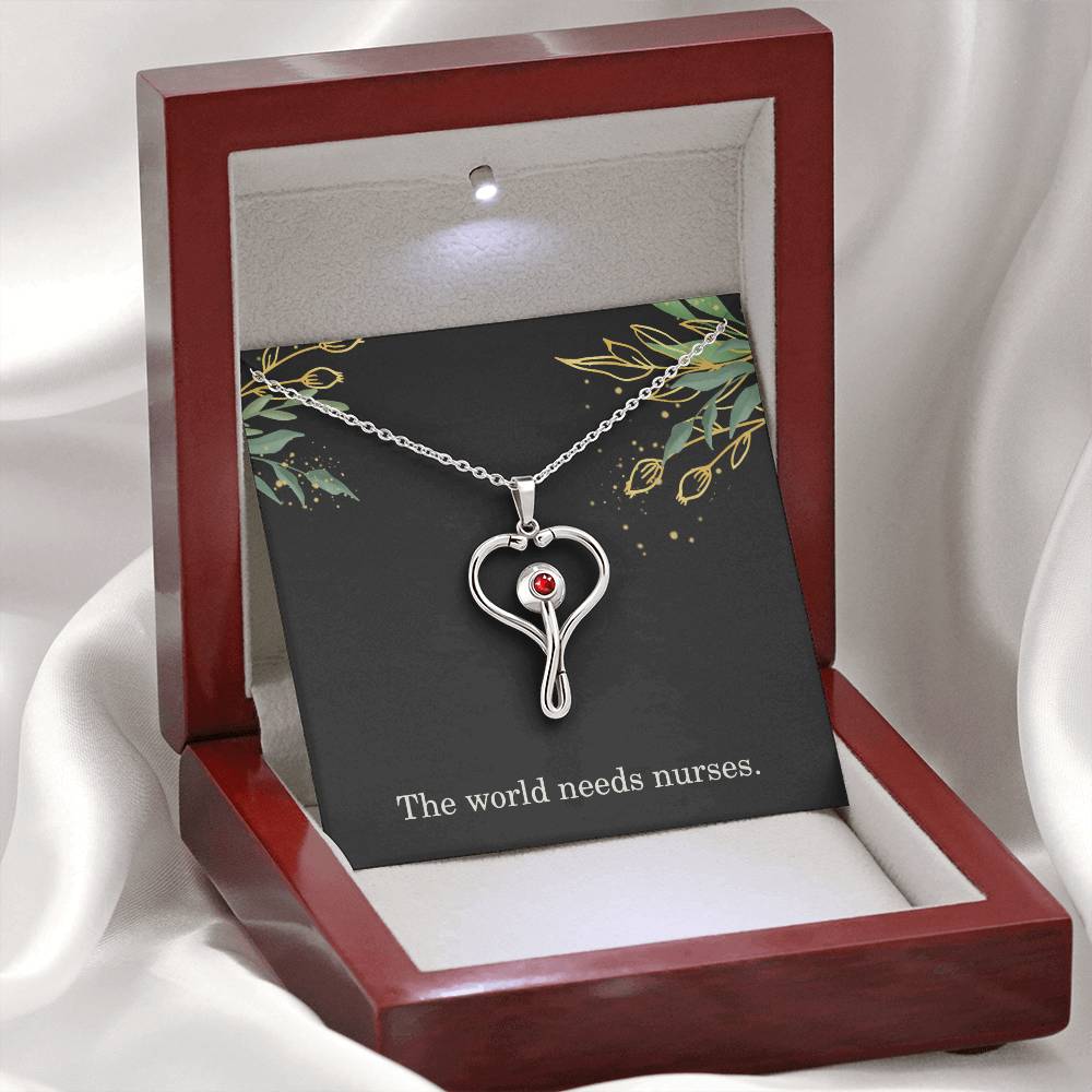 The World Needs Nurses Nurse Necklace Nurse Christmas Gift Nurse Appreciation Gift Nursing Gift
