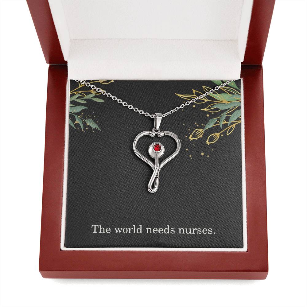 The World Needs Nurses Nurse Necklace Nurse Christmas Gift Nurse Appreciation Gift Nursing Gift