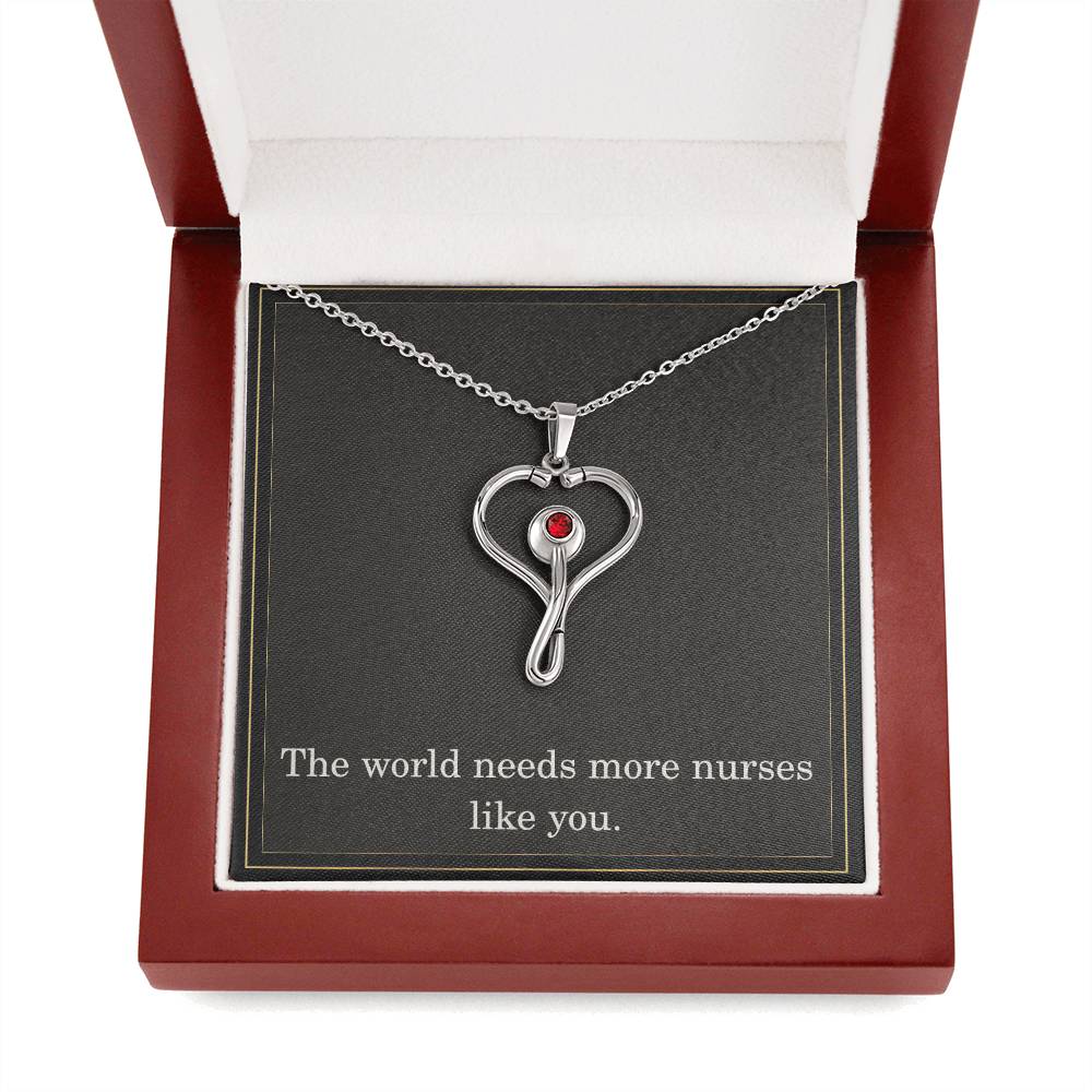 Nurse Necklace Nurse Christmas Gift Nurse Appreciation Gift Nursing Gift The World Needs More Nurses Like You