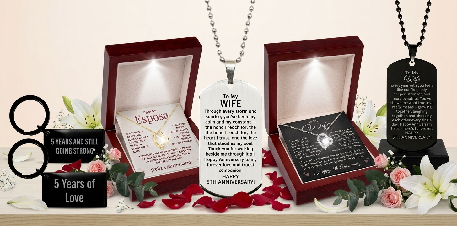 What to Get Your Wife for Your 5th Anniversary