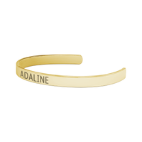 Load image into Gallery viewer, Adaline Bracelet for Women - Personalized Cuff Bangle for Adaline - Custom Name Gifts for Her
