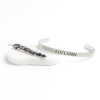 Load image into Gallery viewer, Adelynn Bracelet - Gifts for Adelynn - Personalized Cuff Bangle for Women
