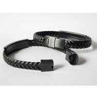 Load image into Gallery viewer, Badass Papa Gift for Her Women Braided Bracelet Funny Jewelry Him Men – view 5
