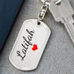 Latifah Keychain – Name Keychain for Women
