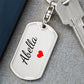 Abella Keychain – Custom Name Keychain for Women