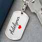 Adelynn Keychain – Name Keychain for Women