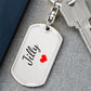 Jilly Keychain – Custom Name Keychain for Women