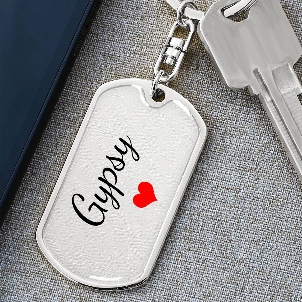 Gypsy Keychain – Custom Name Keychain for Women