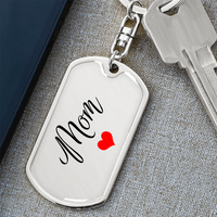 Load image into Gallery viewer, Personalized Mom Keychain, Custom Mom Gift for Mothers Day
