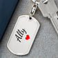 Ally Keychain – Custom Name Keychain for Women