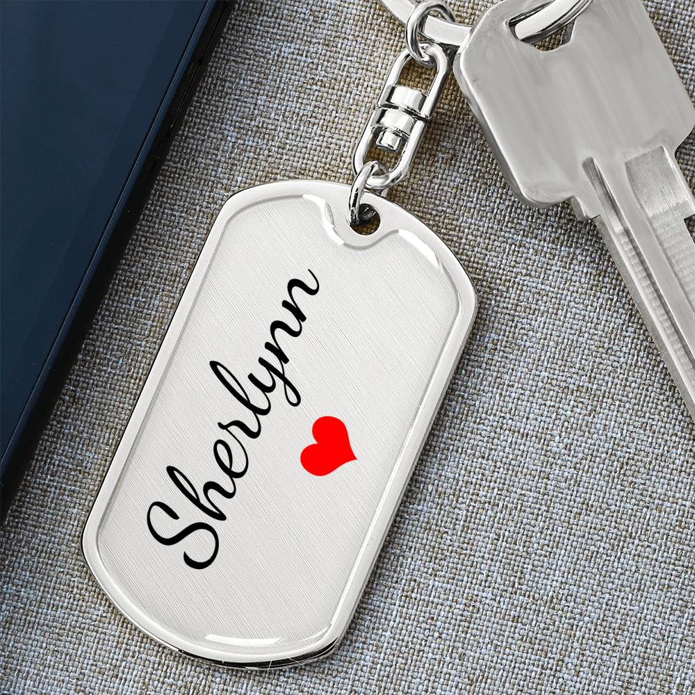 Sherlynn Keychain – Name Keychain Gift