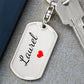 Laurel Keychain – Custom Name Keychain for Women