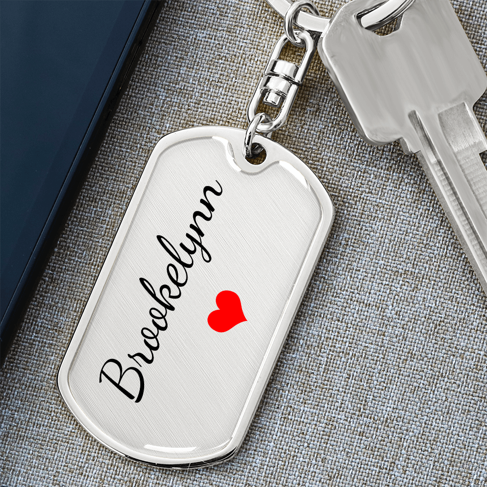 Brookelynn Keychain – Name Keychain Gift