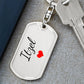 Itzel Keychain – Custom Name Keychain for Women