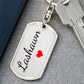 Lashawn Keychain – Name Keychain for Women
