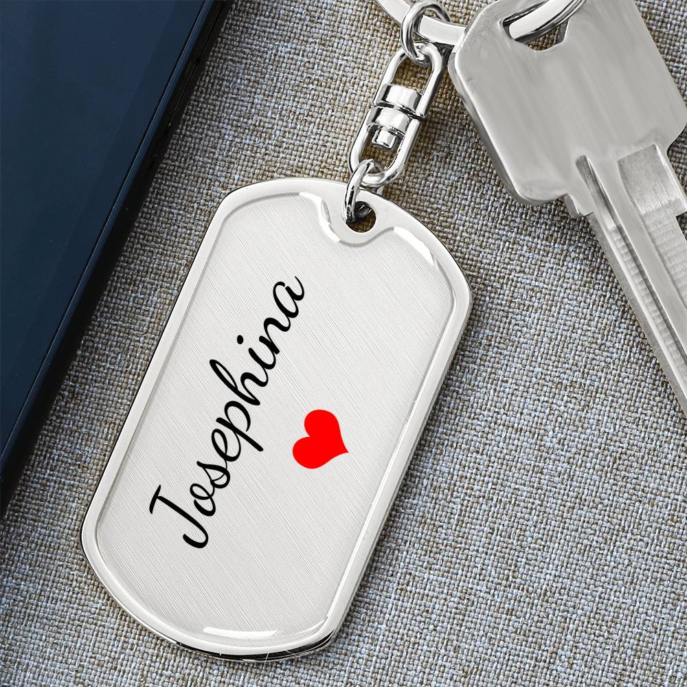 Josephina Keychain – Name Keychain Gift