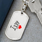 Izzy Keychain – Custom Name Keychain for Women