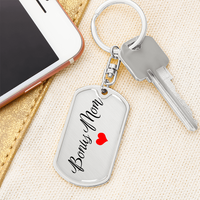 Load image into Gallery viewer, Custom Bonus Mom Gift, Personalized  Bonus Mom Keychain
