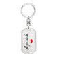 Azariah Keychain – Name Keychain for Women