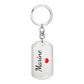 Marine Keychain – Custom Name Keychain for Women