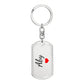 Aby Keychain – Custom Name Keychain for Women