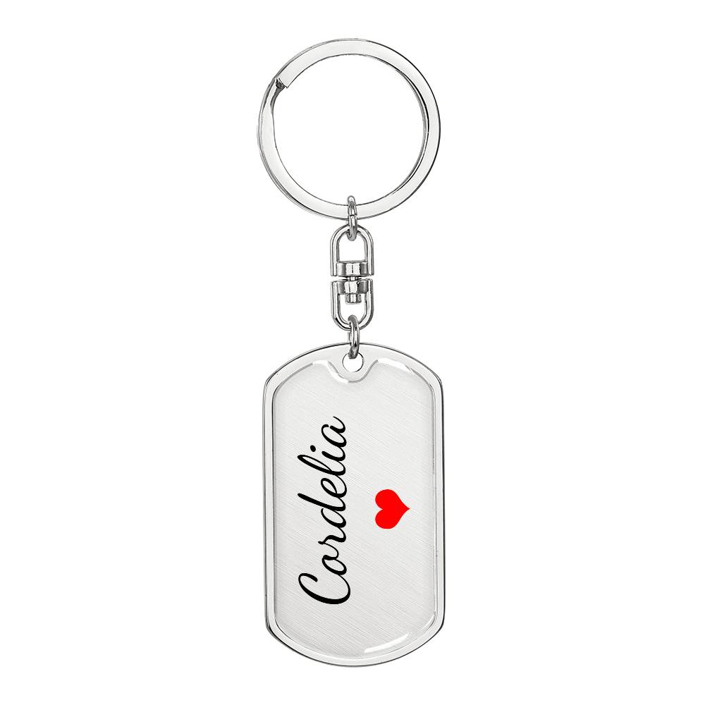 Cordelia Keychain – Name Keychain Gift