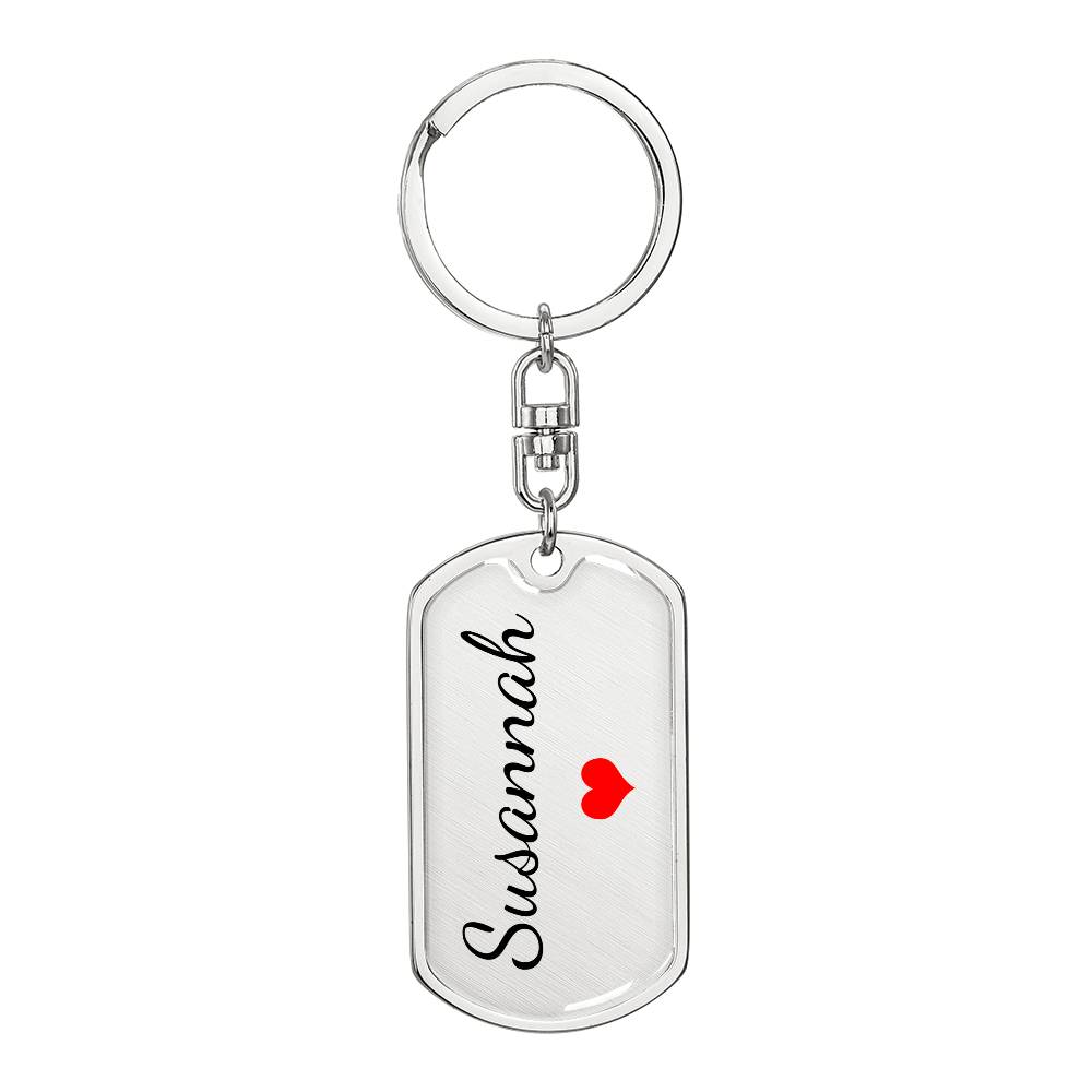 Susannah Keychain – Name Keychain Gift