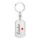 Evadne Keychain – Custom Name Keychain for Women