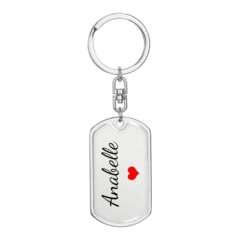 Anabelle Keychain – Name Keychain Gift