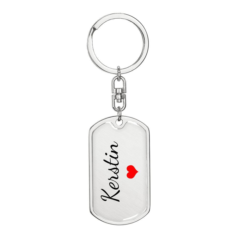 Kerstin Keychain – Name Keychain for Women