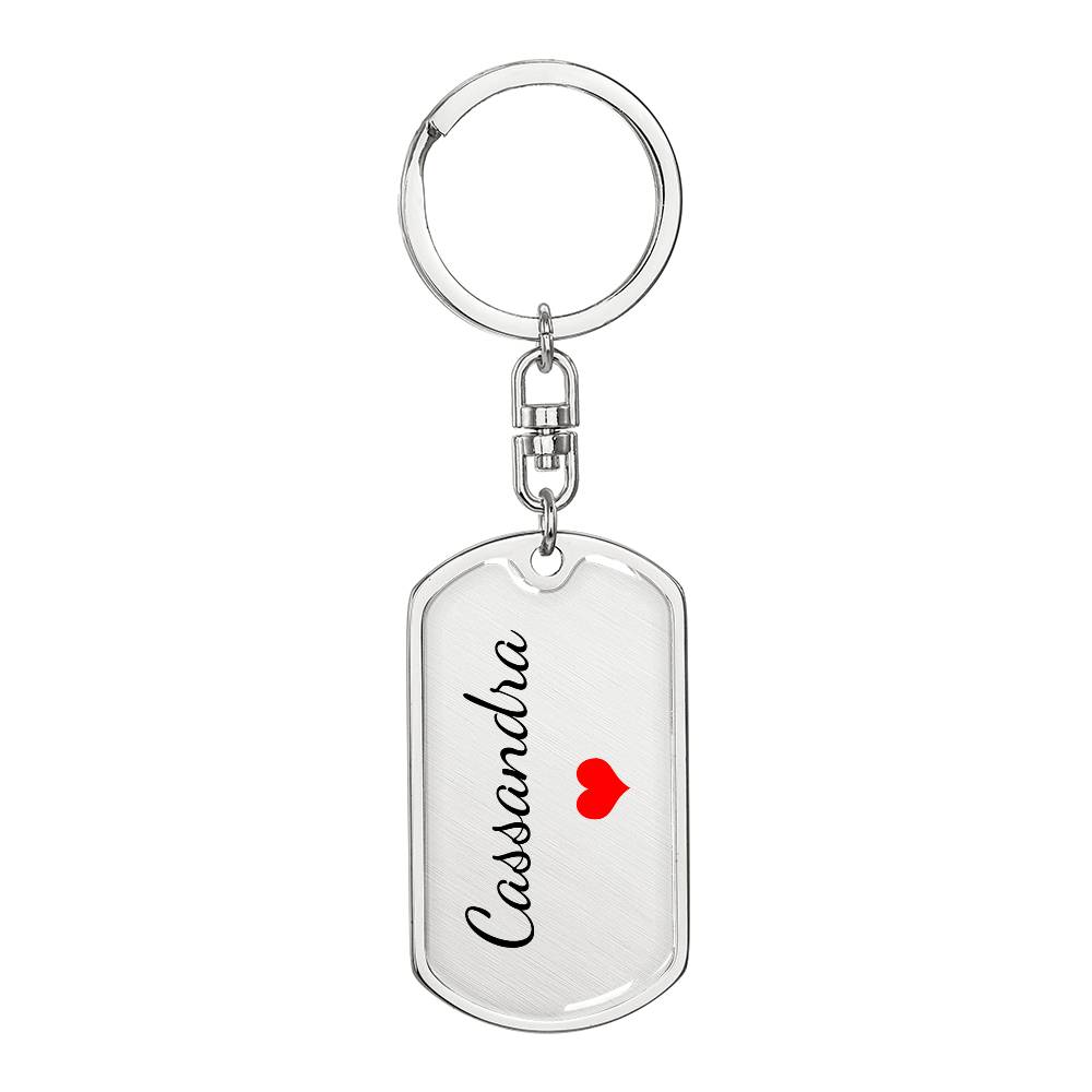 Cassandra Keychain – Name Keychain Gift