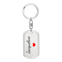 Load image into Gallery viewer, Jacqueline Keychain – Name Keychain Gift
