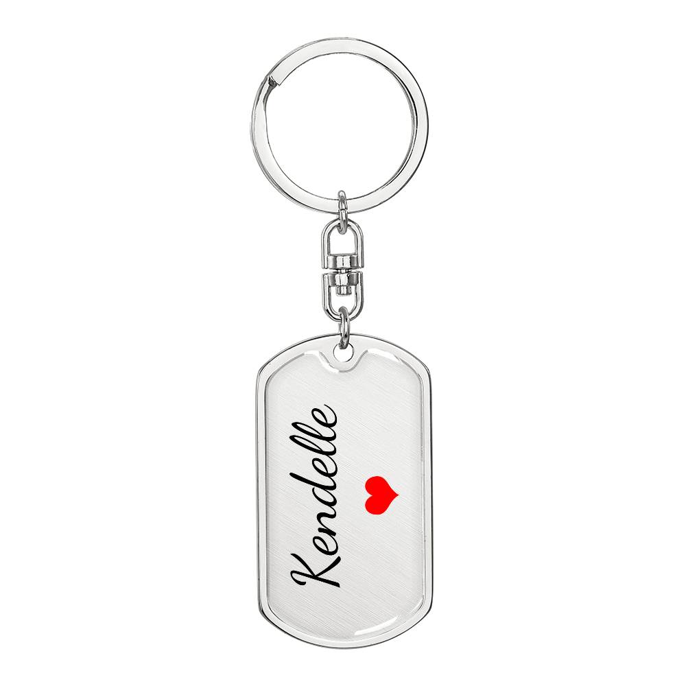 Kendelle Keychain – Name Keychain Gift