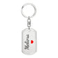 Meliora Keychain – Name Keychain for Women