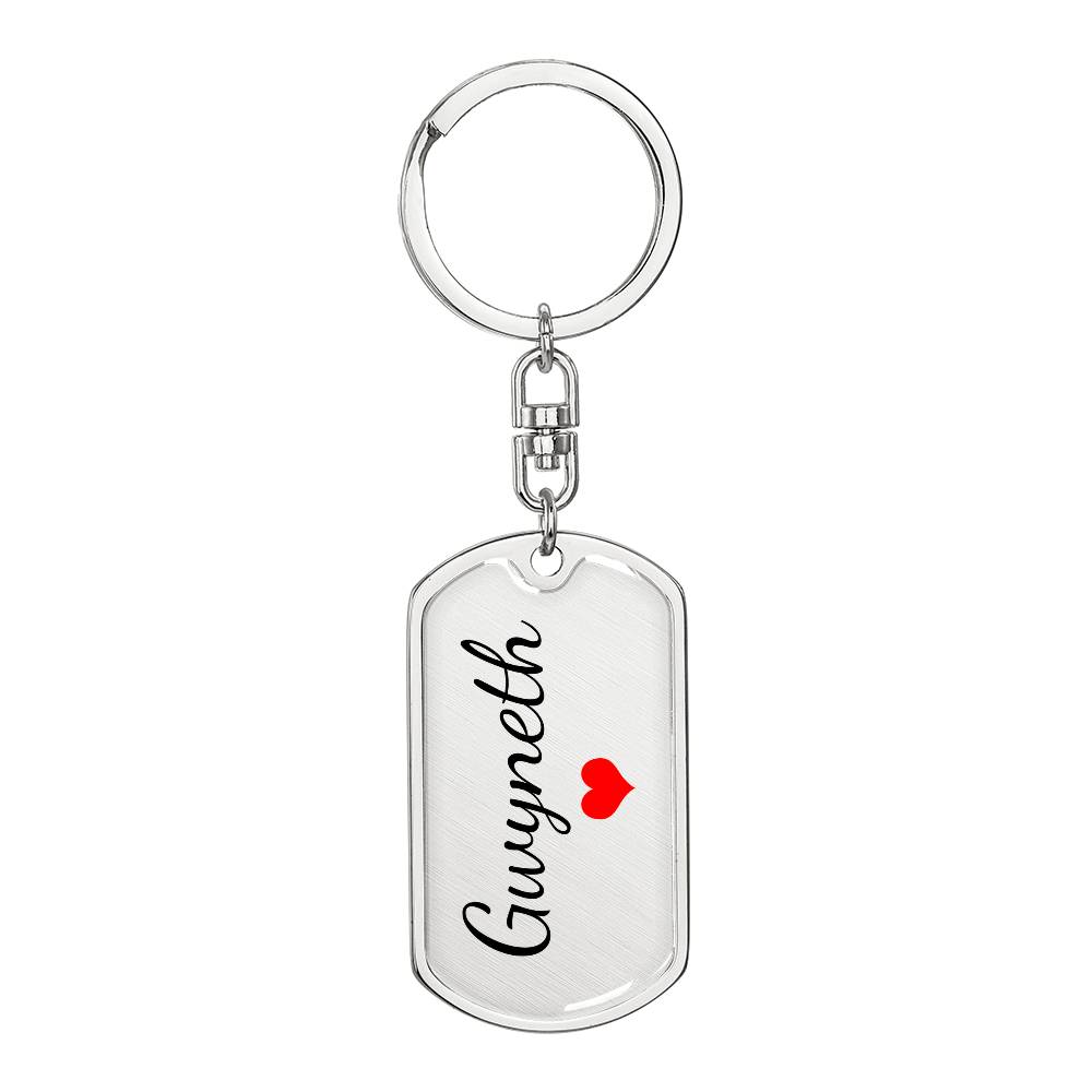 Gwyneth Keychain – Name Keychain for Women