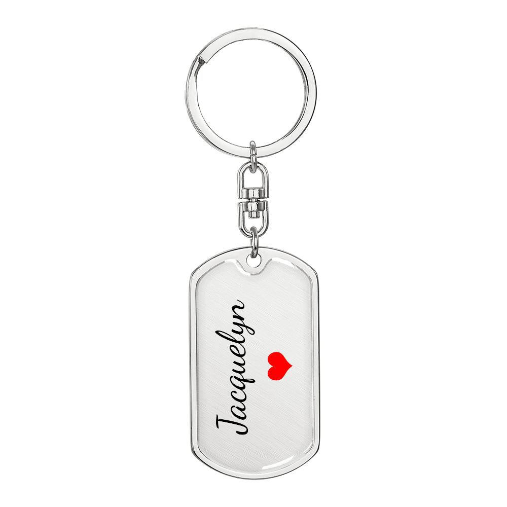 Jacquelyn Keychain – Name Keychain Gift