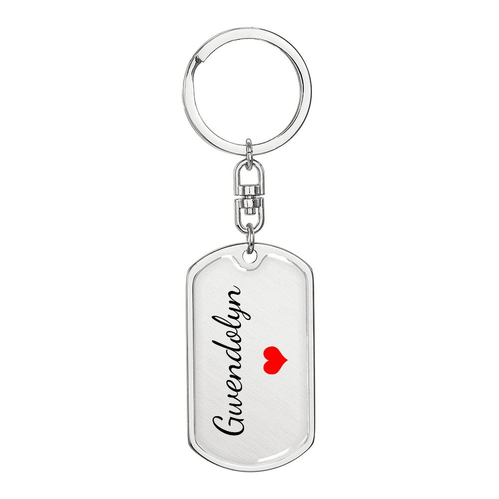 Gwendolyn Keychain – Name Keychain Gift