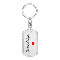 Load image into Gallery viewer, Gwendolyn Keychain – Name Keychain Gift
