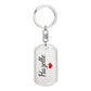 Hazelle Keychain – Name Keychain for Women