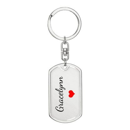 Gracelynn Keychain – Name Keychain Gift