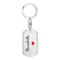 Load image into Gallery viewer, Marabella Keychain – Name Keychain Gift
